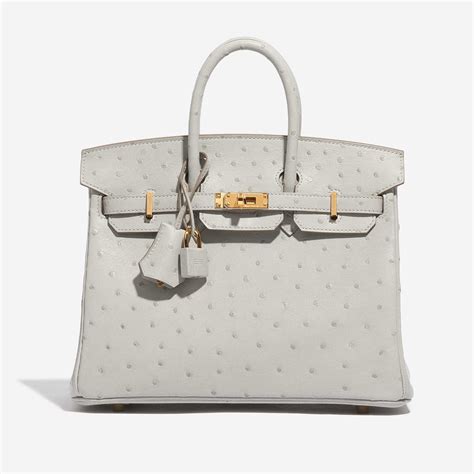 hermes birkin 25 ostrich.